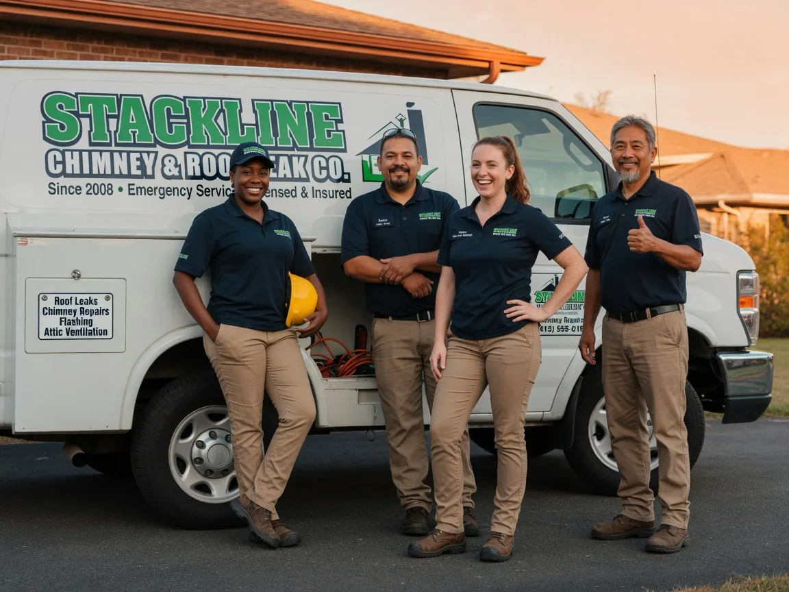 Chimney flashing repair company in Emerson, NE